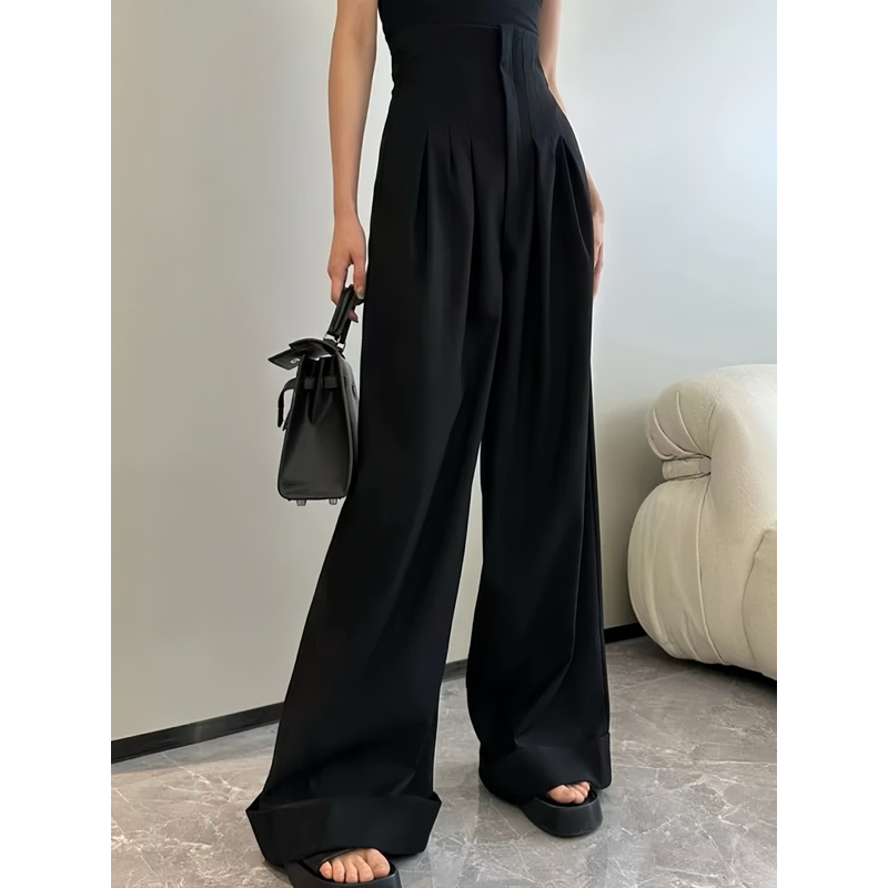 Áo sơ mi xếp ly Emili dáng tay dài sơ mi thời trang kiểu nữ