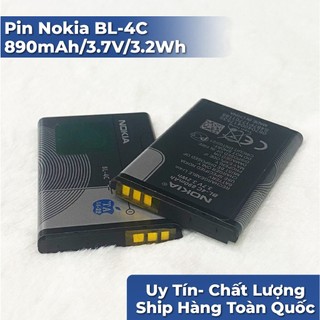 Pin Nokia BL-4C (890mAh, 3.7V, 3.2Wh),mới