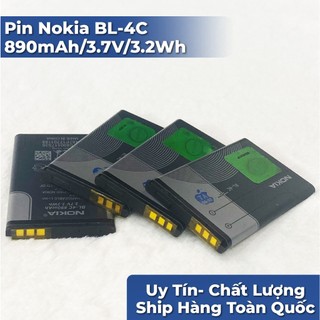 Pin Nokia BL-4C (890mAh, 3.7V, 3.2Wh),mới