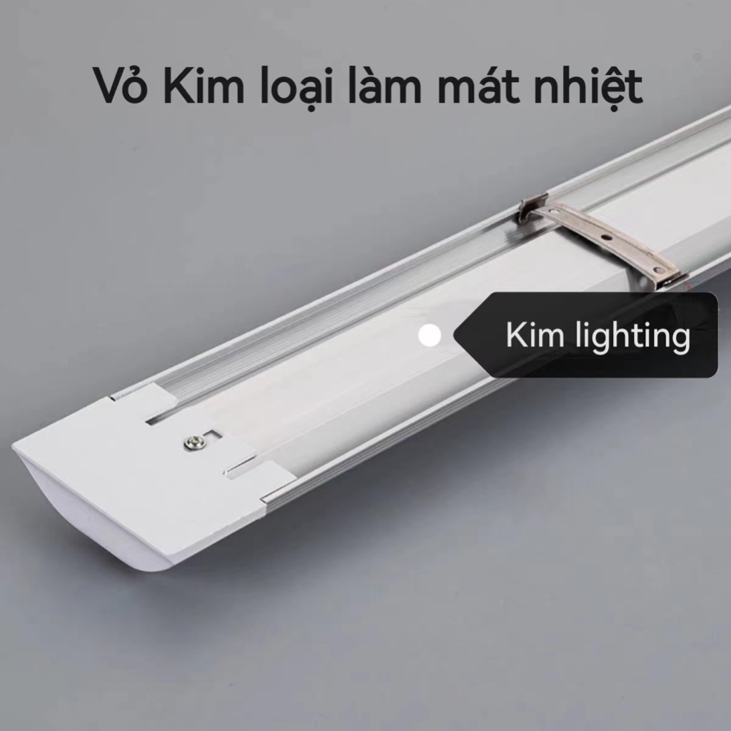 ĐÈN LED BÁN NGUYỆT ĐẦU DẸP 60CM -20W TUÝP LED SIÊU SÁNG , NHỰA CAO CẤP , CHỐNG BỤI , KÈM PHỤ KIỆN , ỨNG DỤNG