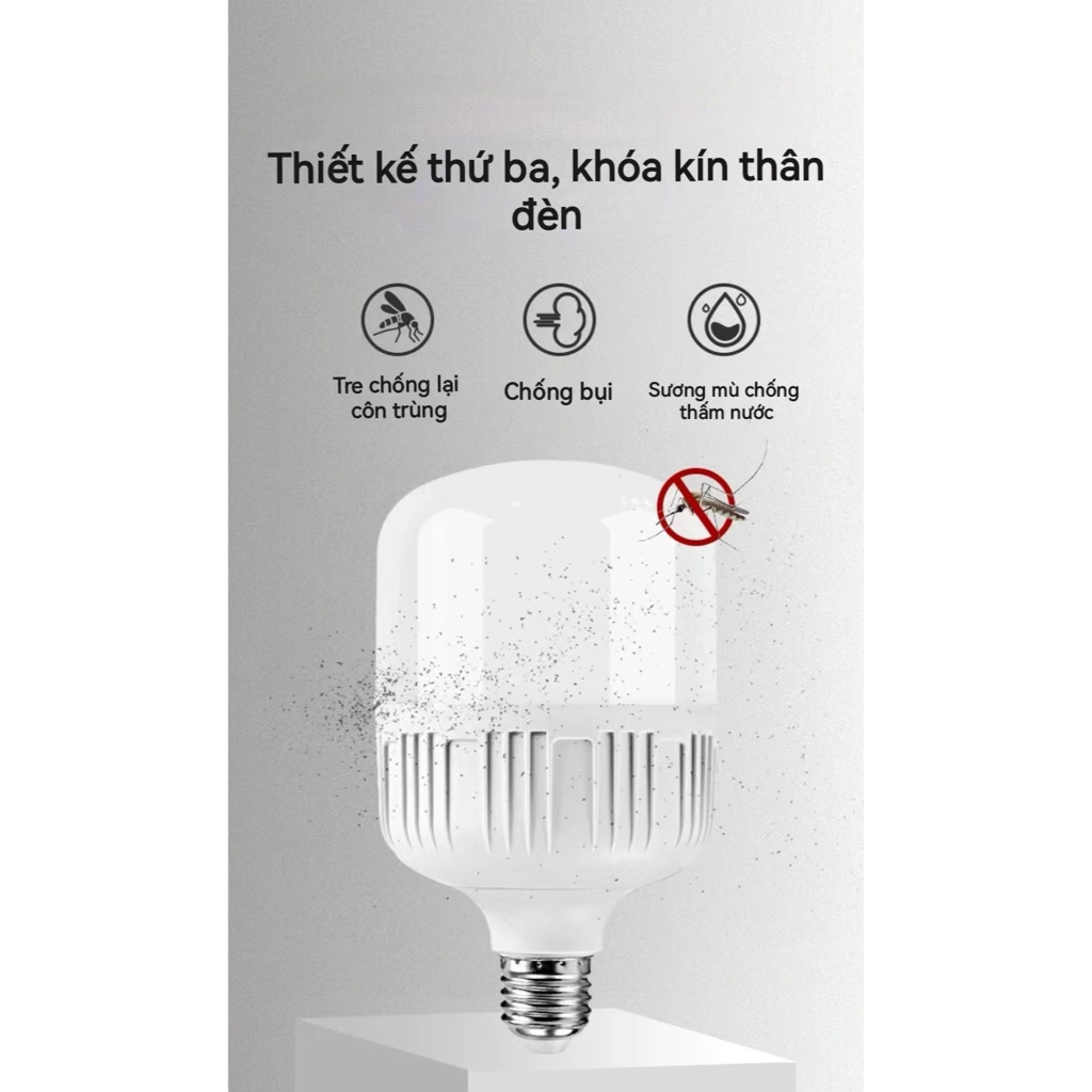 BÓNG LED TRỤ,5W,10W,15W,20W,30W,40W,50W,60W,65W NHÔM ĐÚC,CHỐNG NƯỚC,CHỐNG NỖ,BẢO HÀNH 2 NĂM .