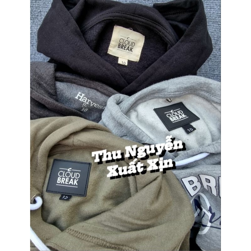 Áo nỉ hoodie Cloudbreak bé trai