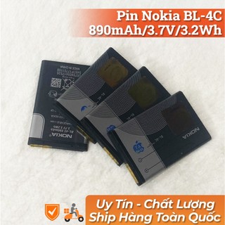 Pin Nokia BL-4C (890mAh, 3.7V, 3.2Wh) ,mới