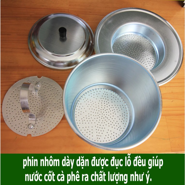 Phin cafe nhôm 250gr-500gr