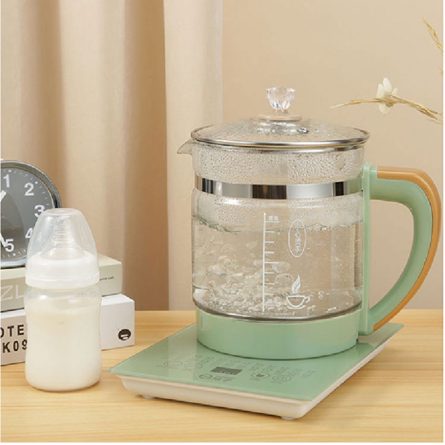 Bình thủy tinh đun siêu tốc Vie-melody dung tích 1,8L (28 chức năng) - nấu cháo, đun nước, pha trà, lẩu... tiện dụng