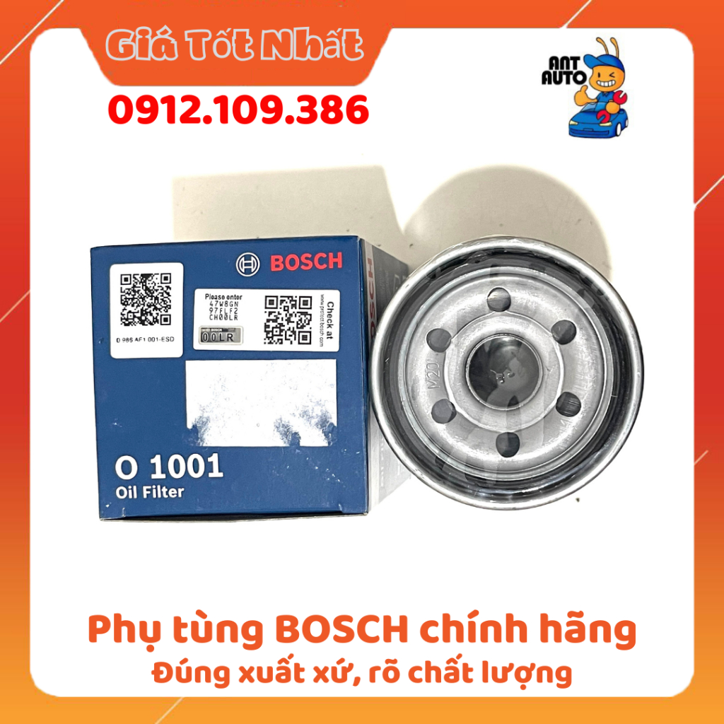 Lọc dầu động cơ Hyundai I10; Kia Morning - Mã 0986AF1001