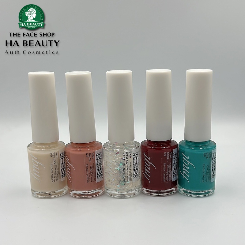 Sơn móng màu sắc đẹp Hàn Quốc THE FACE SHOP fmgt style nail 7ml