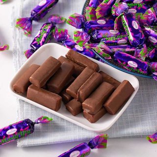 Combo 1000g kẹo tím krokant socola hạnh nhân nga gói 500g ăn vặt ngon đã nghiền
