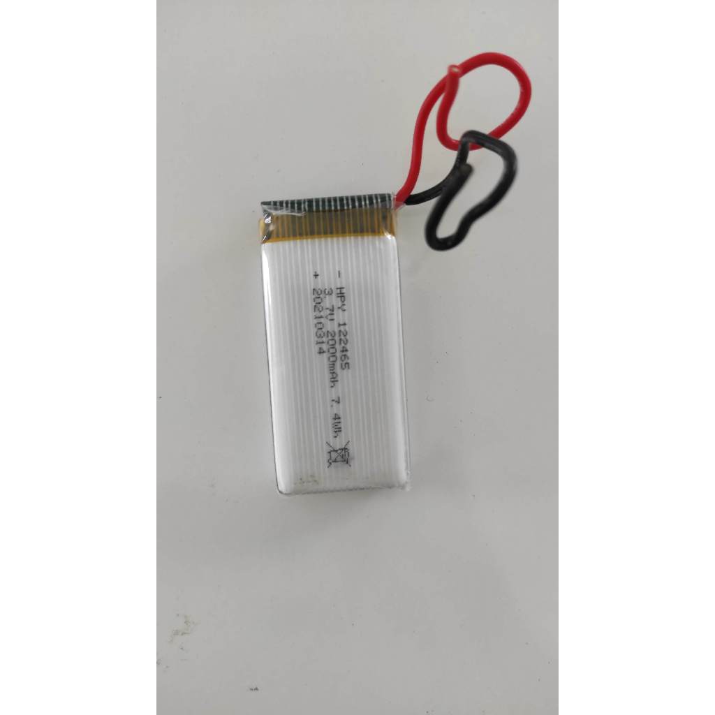 PIN 3.7v dung lượng 2000mA dành cho máy bay hàng toy