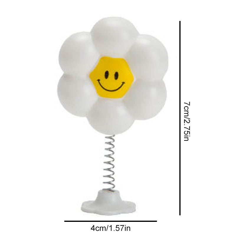 Bông Hoa Lò Xo Gắn Nón Bảo Hiểm, Trang Trí Xe Nhiều Màu Xinh Xắn Cute