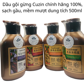 [ HÀNG CÔNG TY] Dầu gội gừng Cuzin chính hãng 100%, sạch gầu, mềm mượt dung tích 500ml