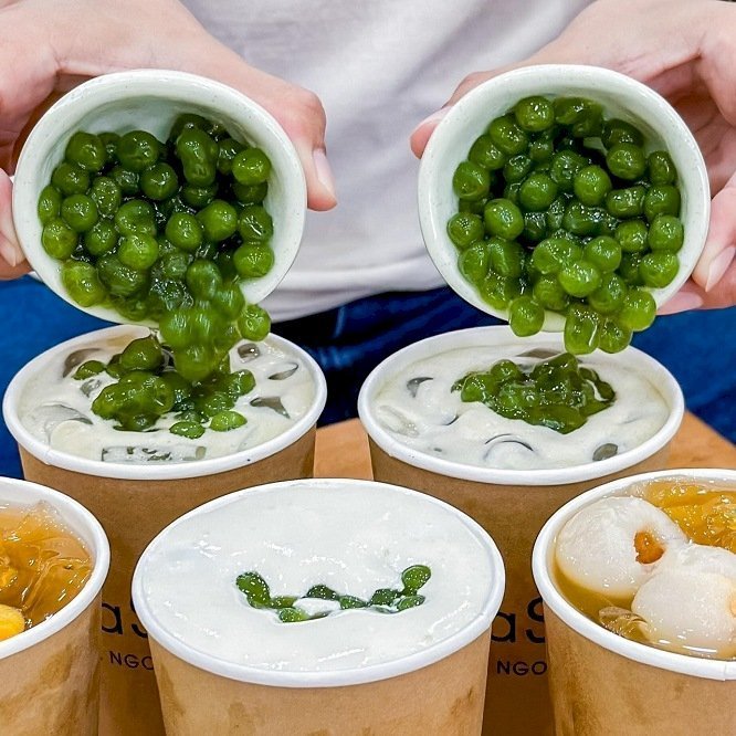 Trân Châu Ô Long Olong Tapioca Boba Gói 1kg