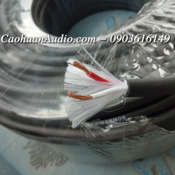 Dây loa Sommer 2 x 1.5mm đồng nguyên chất