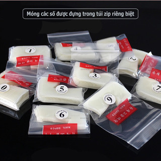 Móng up tay + móng dán 40k đủ size 500 móng phom đẹp