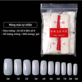 Móng up tay + móng dán 40k đủ size 500 móng phom đẹp