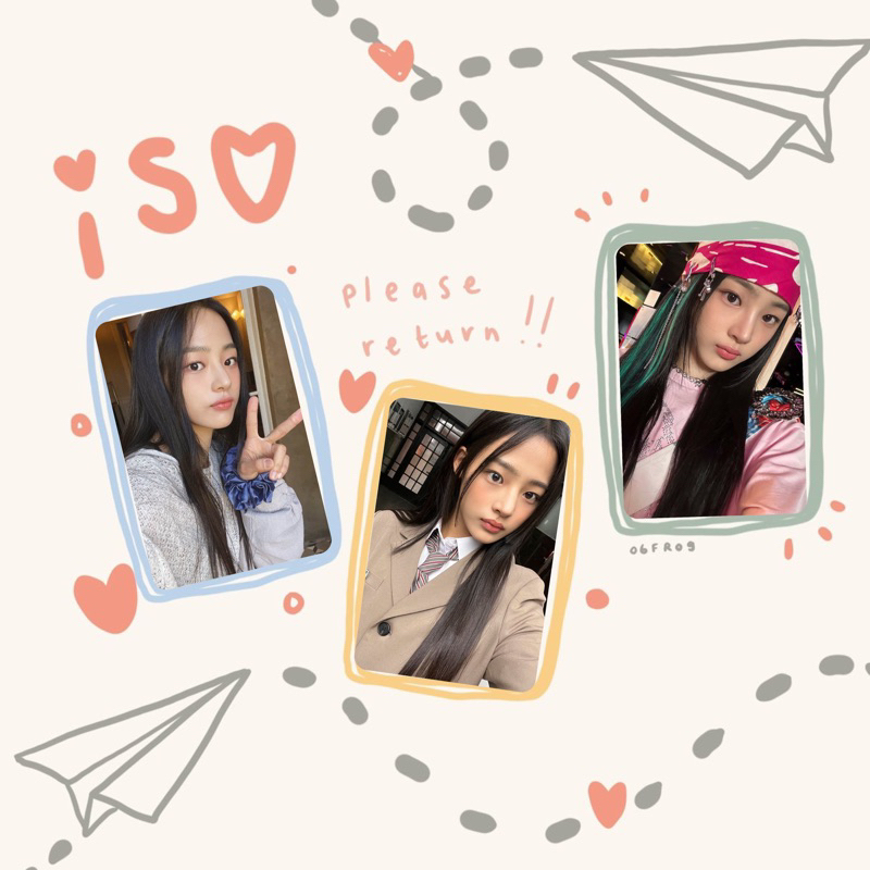 Tổng Hợp Photocard Ảnh Thẻ Bo Góc Minji New Jeans Official Chính Hãng
