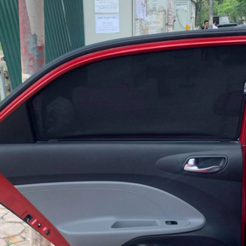 Rèm che nắng theo xe Kia Soluto  - Bộ 4 tấm dính nam châm