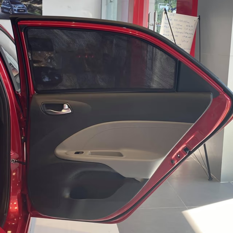 Rèm che nắng theo xe Kia Soluto  - Bộ 4 tấm dính nam châm