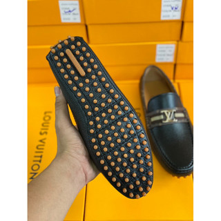 Giày Mocasin LV cao cấp 2023🔥🔥🔥,da thật 100%