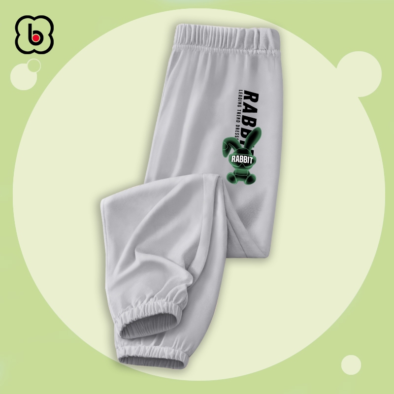 Quần dài cho bé BabyloveGO 2023 quần thu đông bé trai chất thun cotton co giãn dáng jogger