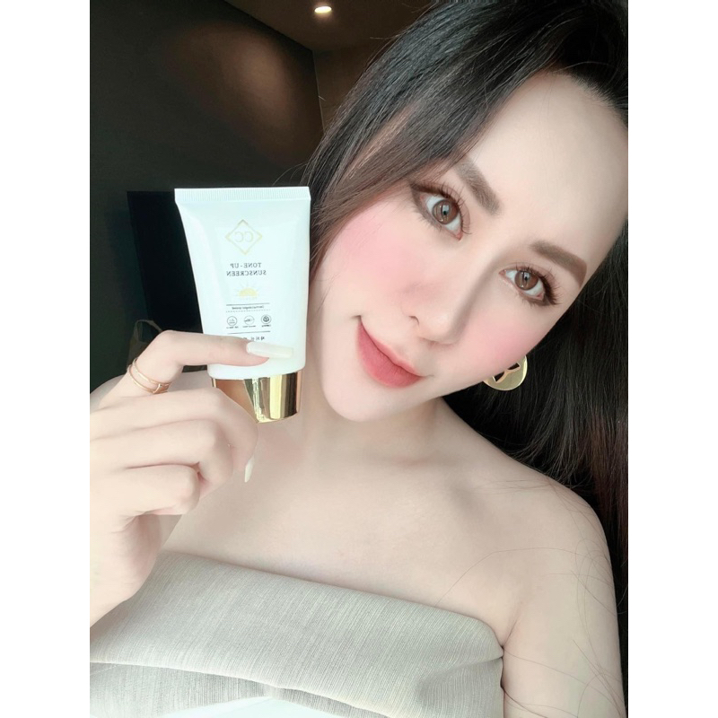 Kem chống nắng cc tế bào gốc hỗ trợ nâng tone trắng da SPF 50