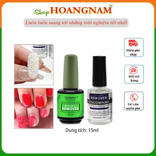 Nước tẩy phá sơn gel cocomino, vinimay trang trí móng làm đẹp nail mi phun thời trang móng Shop hoangnamnail shoptinail