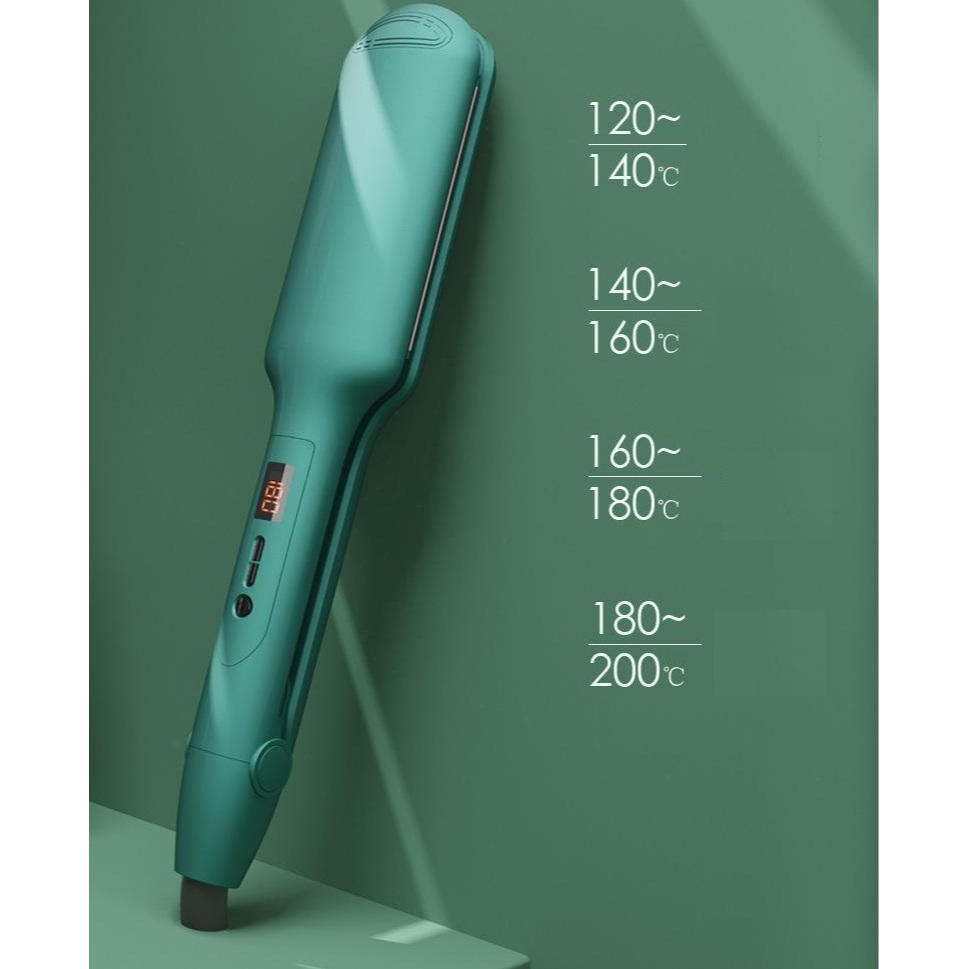 Máy Uốn Duỗi Tóc Làm Xoăn Sóng Nước Hippie Size 25 Màn Hình LCD Chỉnh Nhiệt Phủ Ceramic S.NY 04