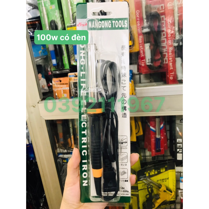 Mỏ hàn 100w có đèn