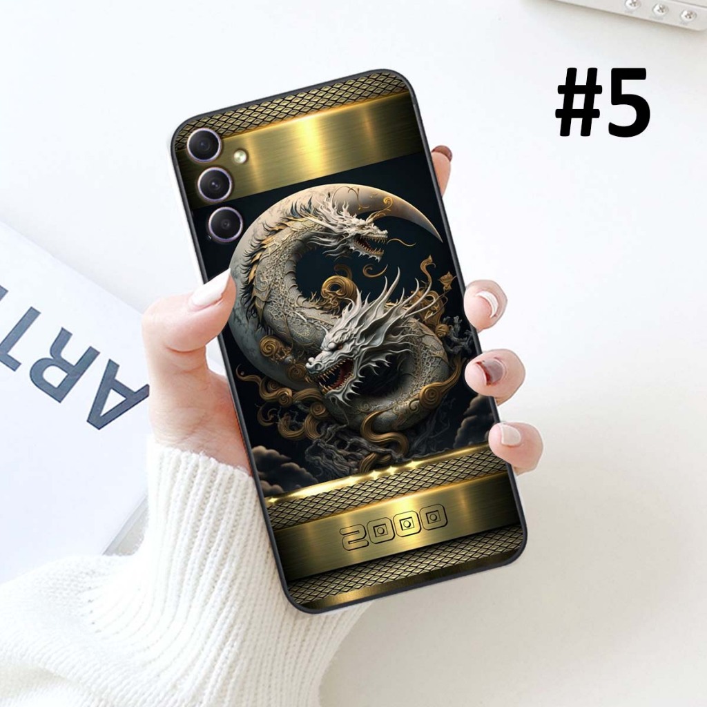 Ốp lưng Samsung A14/ A34/ A54 5G / A24  viền dẻo mặt sau TPU cao cấp mẫu  12 con giáp in năm sinh theo yêu cầu