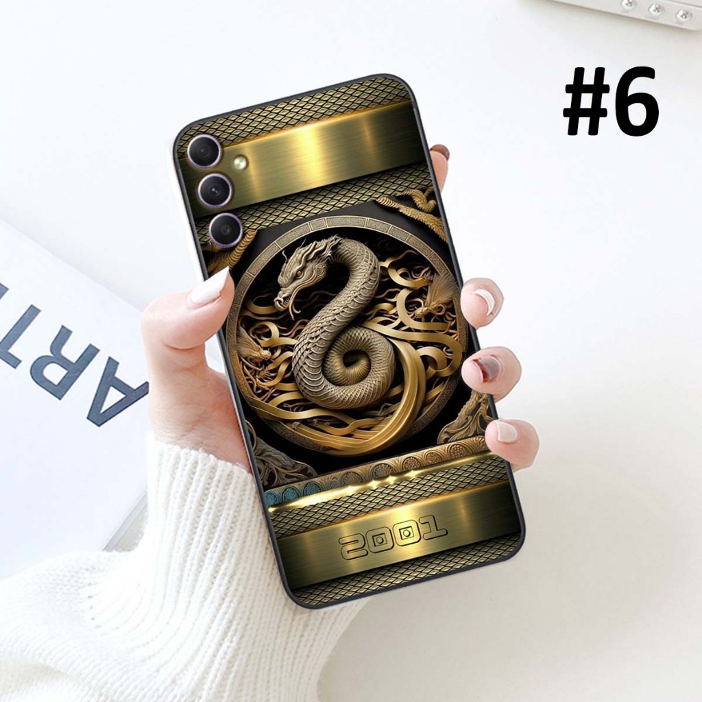 Ốp lưng Samsung A14/ A34/ A54 5G / A24  viền dẻo mặt sau TPU cao cấp mẫu  12 con giáp in năm sinh theo yêu cầu