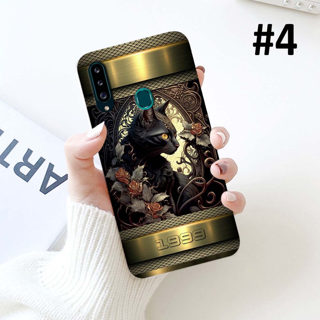 Ốp lưng Samsung A20 / A30 viền dẻo mặt sau TPU cao cấp mẫu  12 con giáp in năm sinh theo yêu cầu