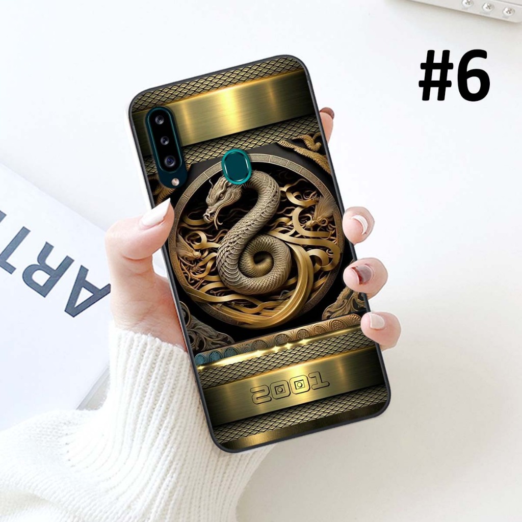 Ốp lưng Samsung A20 / A30 viền dẻo mặt sau TPU cao cấp mẫu  12 con giáp in năm sinh theo yêu cầu