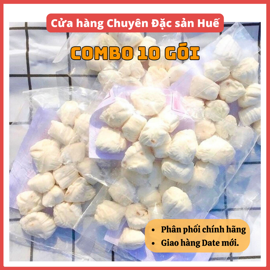 10 gói Kẹo Gừng Vôi (100gr/gói) - Đặc Sản Huế