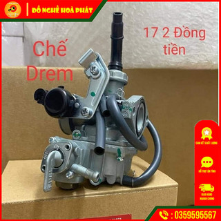Chế dream Honda - Cao cấp Bình xăng con chế Hòa khí
