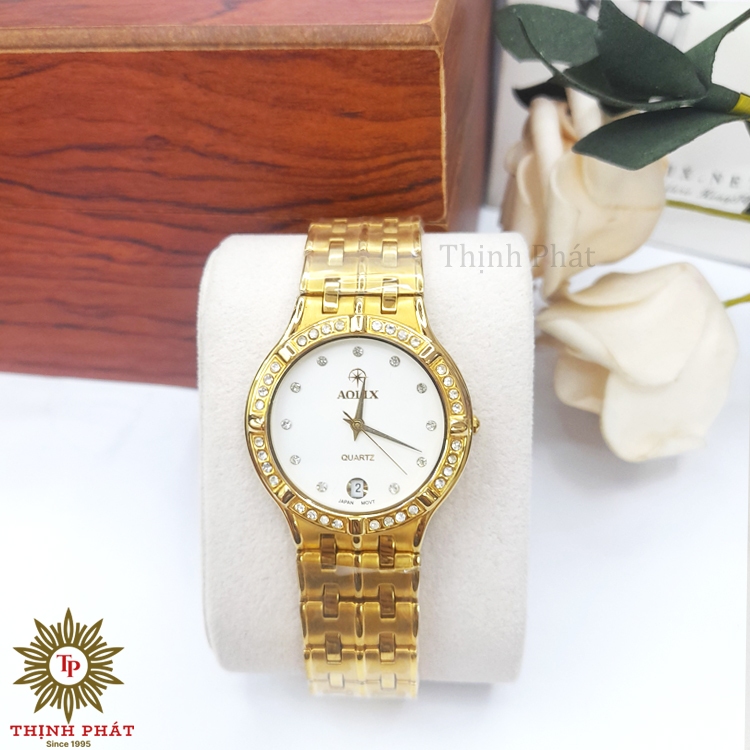 [CHÍNH HÃNG] Đồng Hồ Nữ AOLIX 9021M - Máy Pin - Case 33.5mm - Kính Sapphire - Chống Nước 3ATM