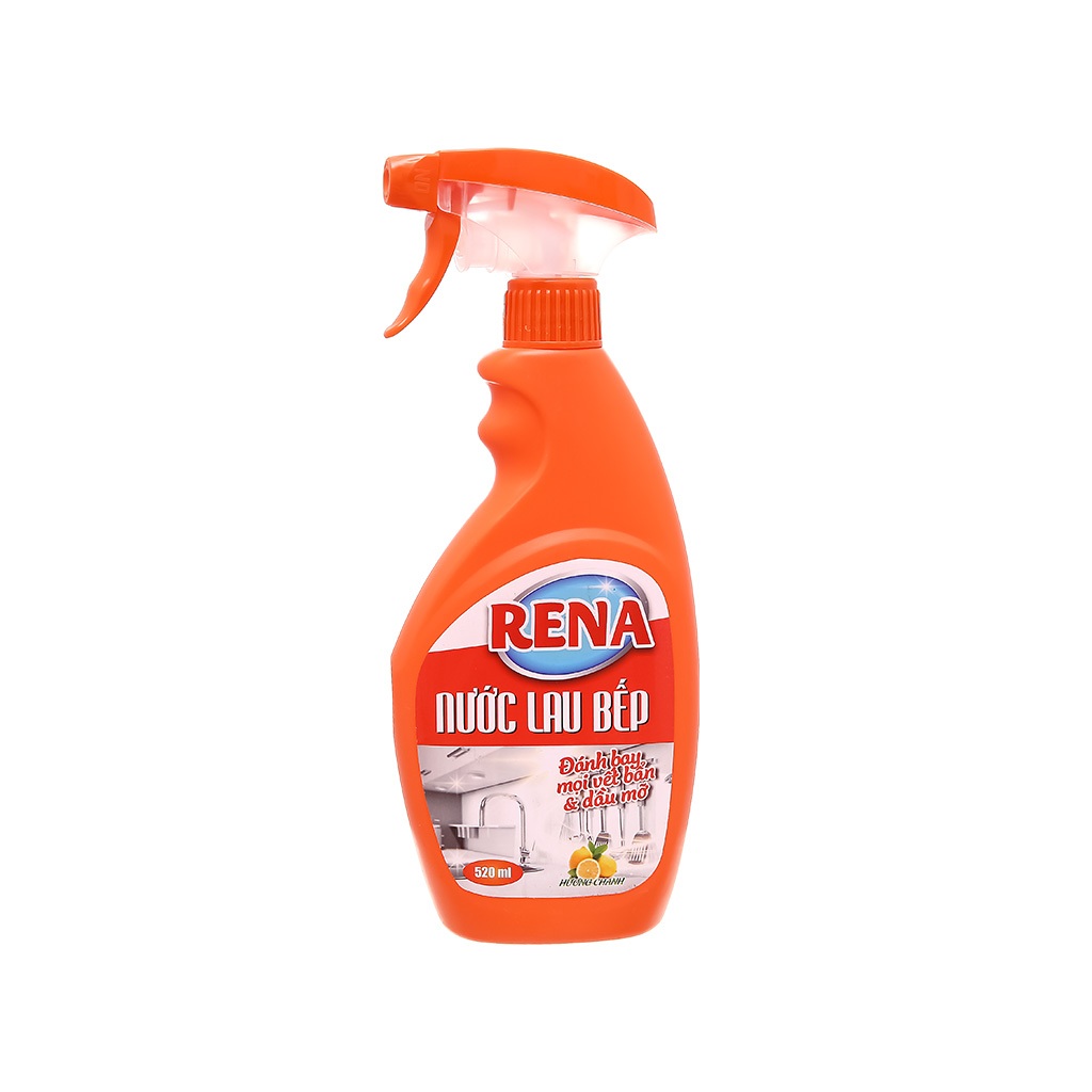 Nước lau bếp Rena hương chanh 520ml