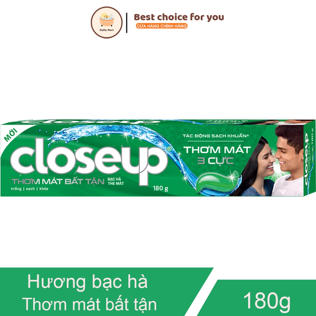 Kem Đánh Răng Closeup các loại 180g