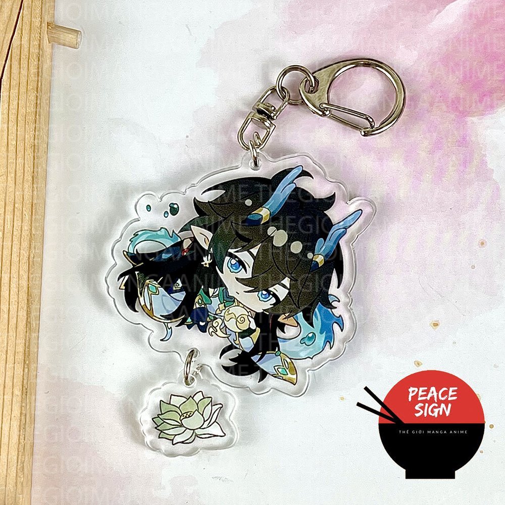 Móc khóa HONKAI STAR RAIL ver TREO THẢ mica trong acrylic chibi anime game cute M1