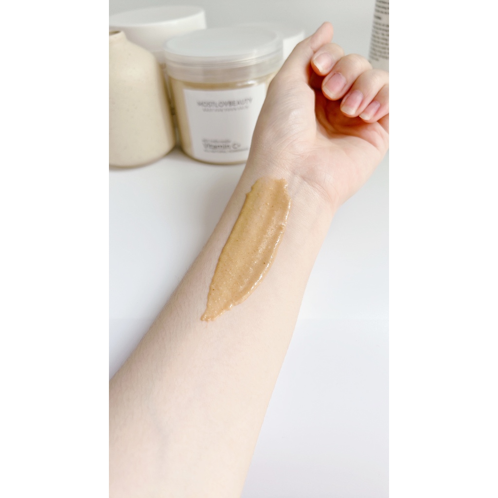 Bột Ủ Trắng Vitamin C Mostlovbeauty, giúp sáng da, mờ thâm và đều màu da