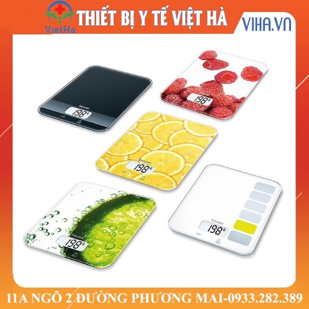 Cân Điện Tử Beurer KS19 - Cân Nhà Bếp Chuyên Dụng   BH 5 năm