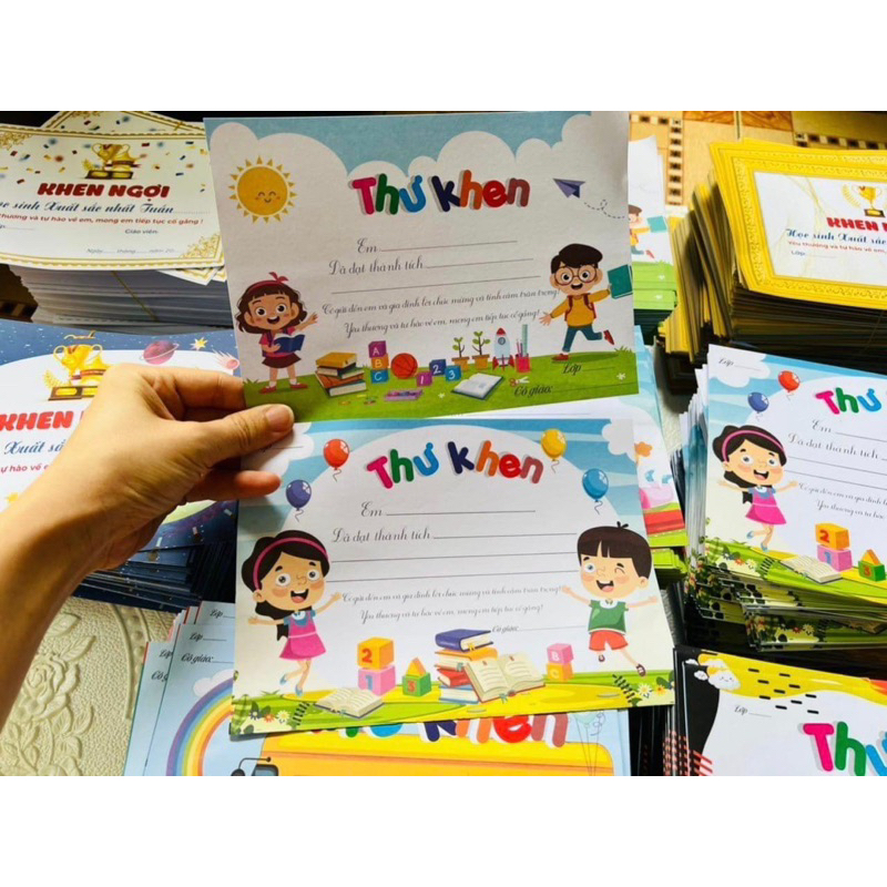 Thư khen ngợi học sinh