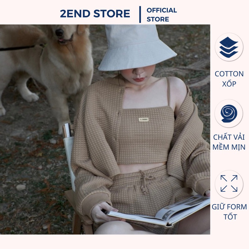2END Set bộ thể thao nữ cao cấp phong cách Hàn Quốc (3 món - Bản Update 2023)