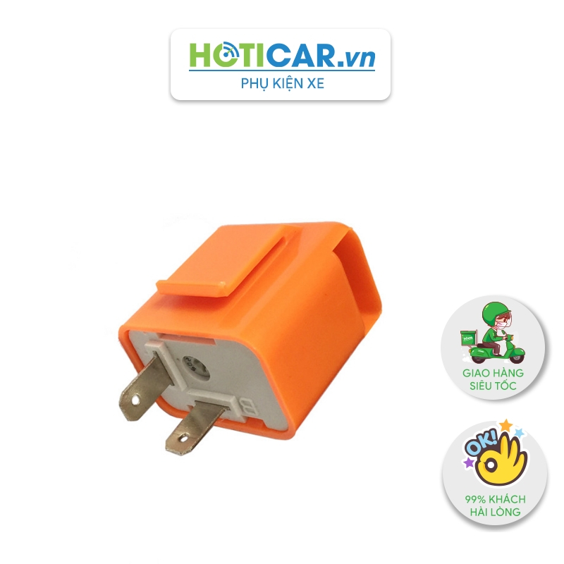 Cục chớp xi nhan điện tử điều chỉnh tốc độ chớp có tiếng kêu HOTICAR CF12-2