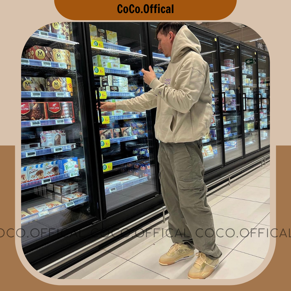 Giày JD4 Off White Vàng Kem Lai Au Nam Nữ Fullbox Cao Cấp