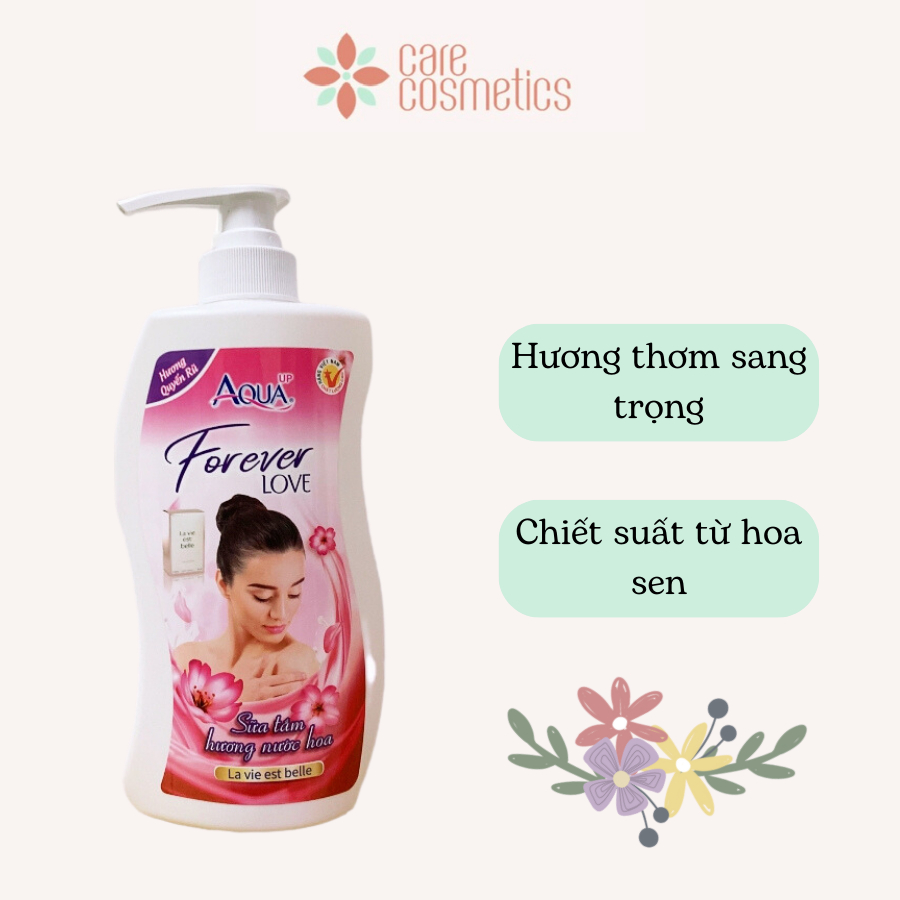 Sữa tắm hương nước hoa Aqua Up 550ml