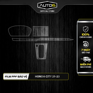 HONDA CITY 2021-2024: Phim PPF Nội thất ô tô - AUTO6 <Made in Việt Nam> chống xước, che phủ các vết xước cũ hiệu quả...