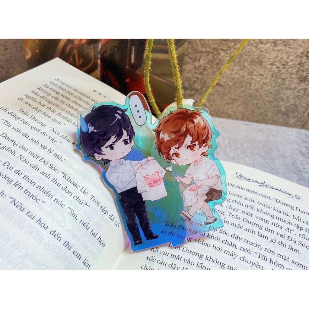 🌟 Phụ kiện huy hiệu, postcard, standee chibi Xông vào lối âm dương 2 | Bookstore KyoPyo