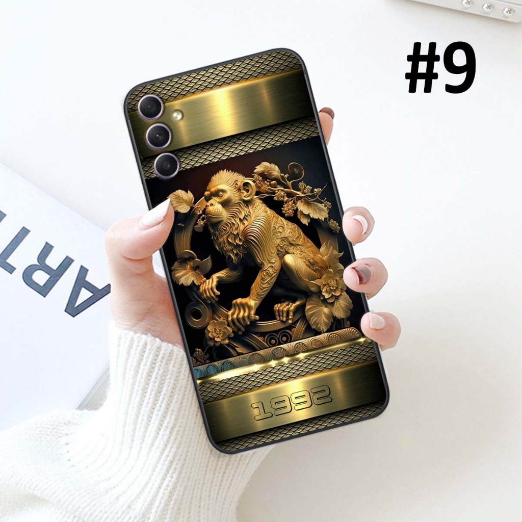 Ốp lưng Samsung A14/ A34/ A54 5G / A24  viền dẻo mặt sau TPU cao cấp mẫu  12 con giáp in năm sinh theo yêu cầu