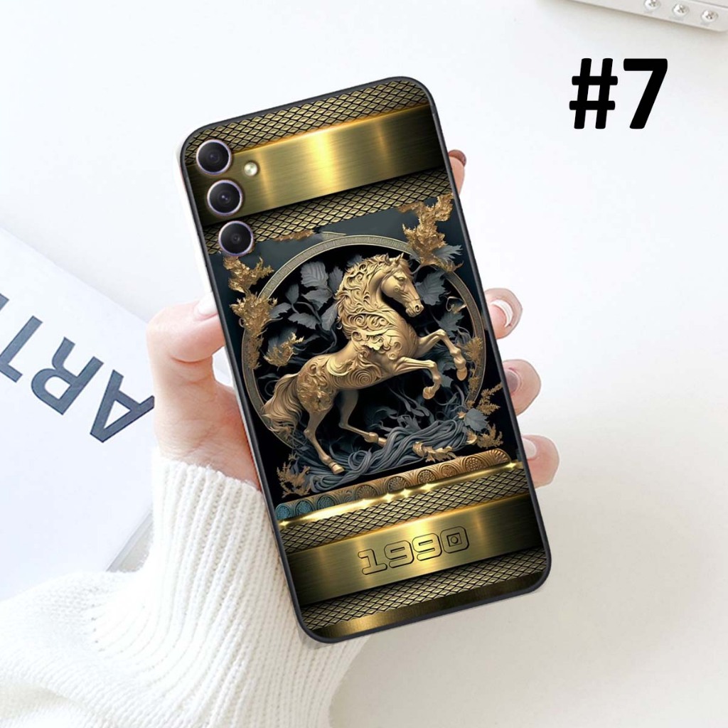 Ốp lưng Samsung A14/ A34/ A54 5G / A24  viền dẻo mặt sau TPU cao cấp mẫu  12 con giáp in năm sinh theo yêu cầu