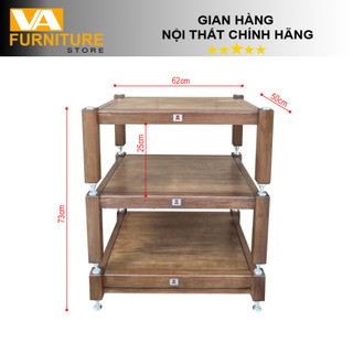 Kệ audio gỗ thịt - kệ ampli - kệ âm thanh 1 tầng - 2 tầng - 3 tầng
